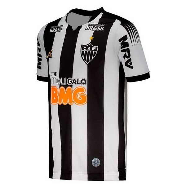 Trikot Atlético Mineiro Heim 2019-20 Schwarz Weiß Fussballtrikots Günstig